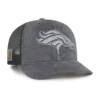 Denver Broncos '47 Βαμμένο καπέλο Trucker, χαλαρή εφαρμογή
