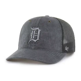 Detroit Tigers '47 Βαμμένο καπέλο Trucker, χαλαρή εφαρμογή