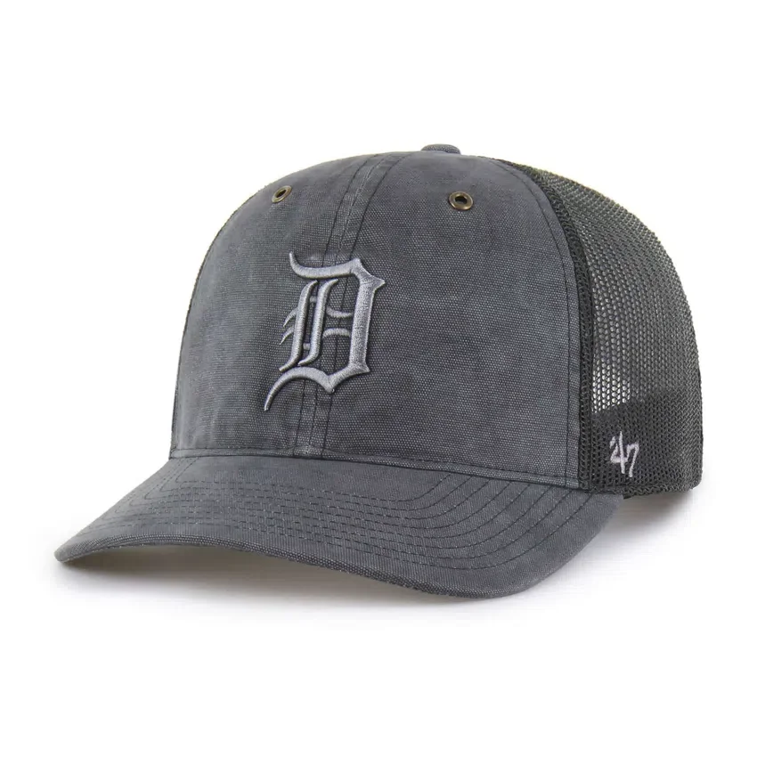 Detroit Tigers '47 Βαμμένο καπέλο Trucker, χαλαρή εφαρμογή