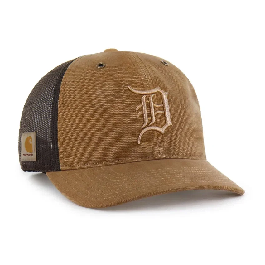 Detroit Tigers '47 Βαμμένο καπέλο Trucker, χαλαρή εφαρμογή