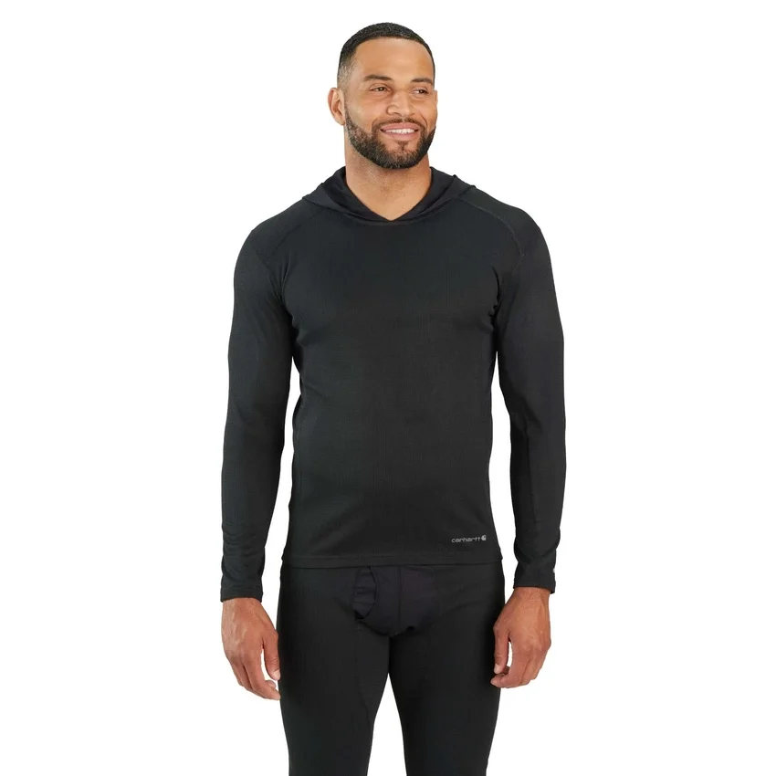 Force Midweight Micro-Grid Base Layer Φούτερ με κουκούλα