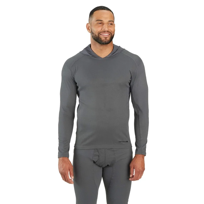 Force Midweight Micro-Grid Base Layer Φούτερ με κουκούλα
