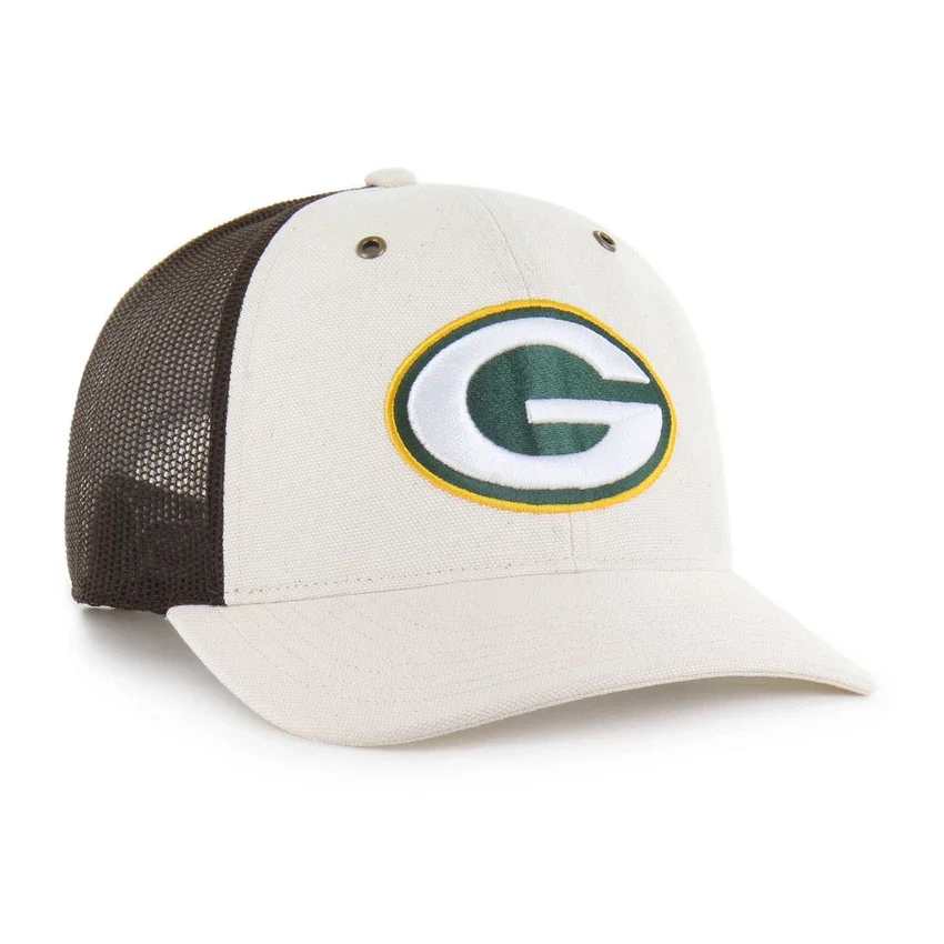 Green Bay Packers '47 Αβαφές καπέλο Trucker χαλαρής εφαρμογής