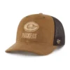 Green Bay Packers '47 Βαμμένο καπέλο Trucker χαλαρής εφαρμογής