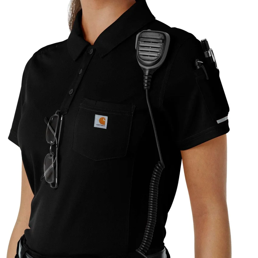 Γυναικείο ελαφρύ μπλουζάκι πόλο Rugged Flex® Rscu με κοντά μανίκια