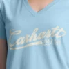 Γυναικείο ελαφρύ Pουκάμισο με V-neck και γραφικό σχέδιο από Tencel