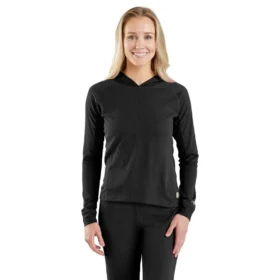 Γυναικείο φούτερ με κουκούλα Carhartt Force® Midweight Micro-Grid Base Layer