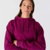 Γυναικείο φούτερ με κουκούλα Force Quick-Dry Oversized Fleece