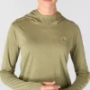 Γυναικείο φούτερ με κουκούλα Force Sun Defender UPF 50+ που απορροφά την υγρασία - Φούτερ με κουκούλα για προστασία από τον ήλιο