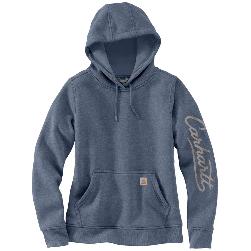 Γυναικείο φούτερ με κουκούλα και λογότυπο Sawyer Script Logo στο μανίκι