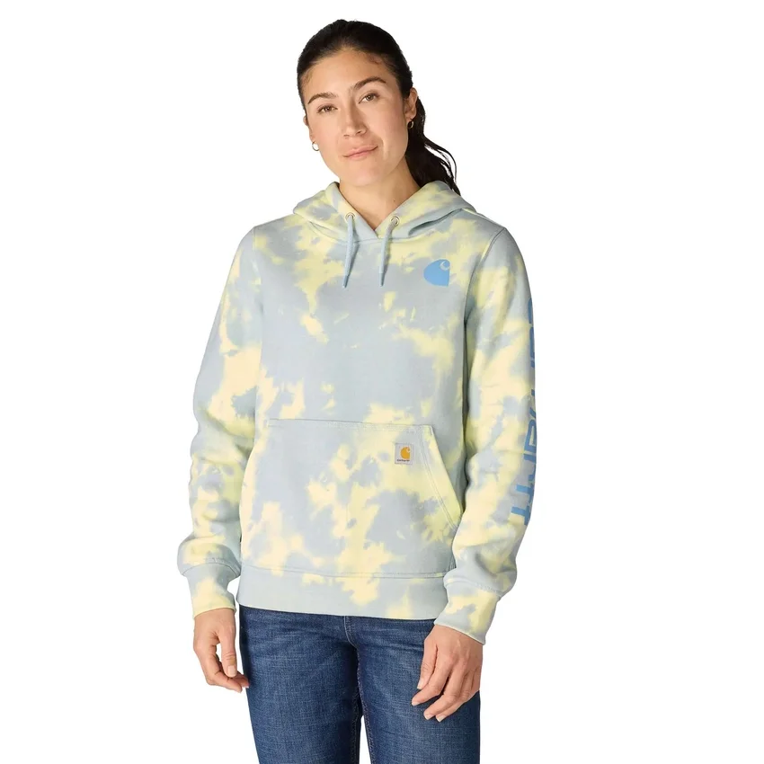 Γυναικείο φούτερ με κουκούλα Marquette Tie Dye