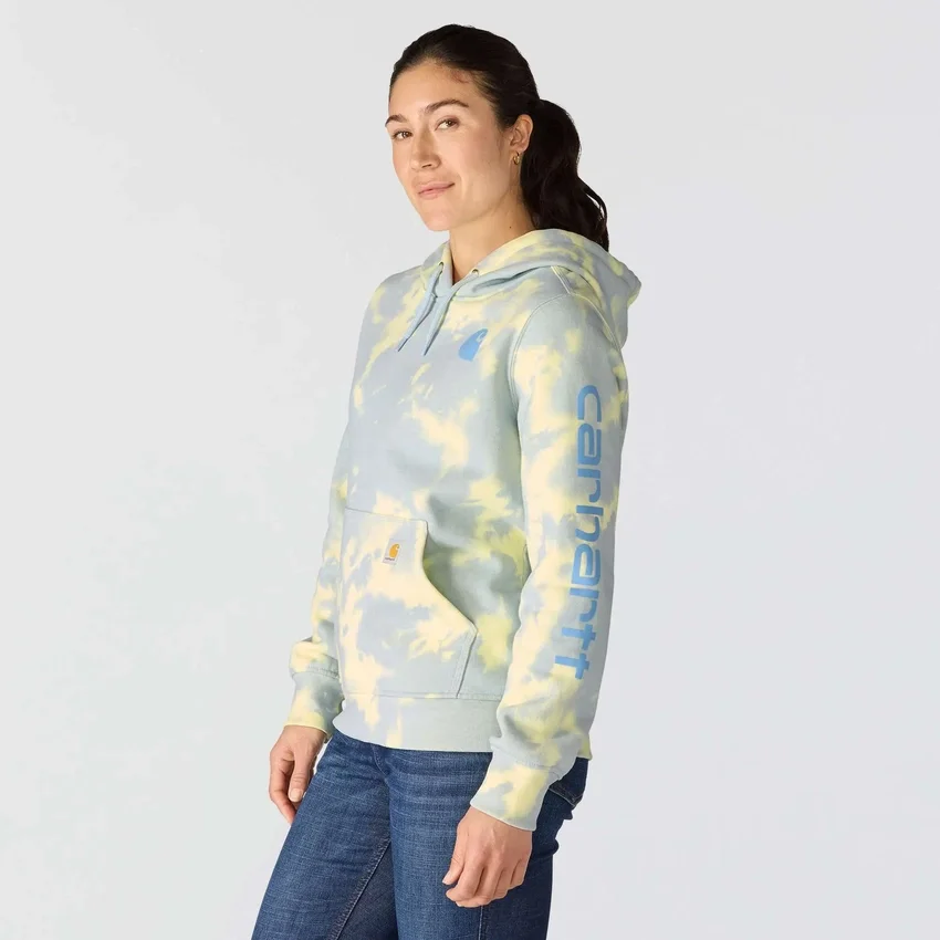 Γυναικείο φούτερ με κουκούλα Marquette Tie Dye