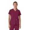 Γυναικείο μπλουζάκι εργασίας Force Cross-Flex με V-Neck και ελαστικά πάνελ