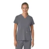 Γυναικείο μπλουζάκι εργασίας Force Cross-Flex με V-Neck και ελαστικά πάνελ