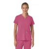 Γυναικείο μπλουζάκι εργασίας Force Cross-Flex με V-Neck και ελαστικά πάνελ