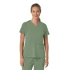 Γυναικείο μπλουζάκι εργασίας Force Cross-Flex με V-Neck και ελαστικά πάνελ