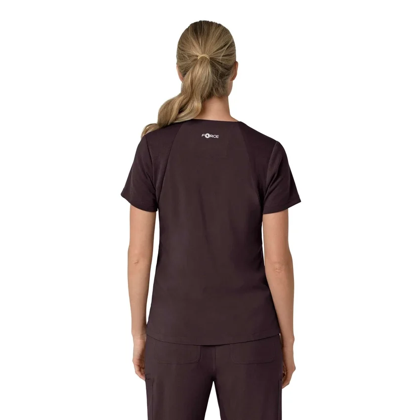 Γυναικείο μπλουζάκι εργασίας Force Cross-Flex με V-Neck και ελαστικά πάνελ