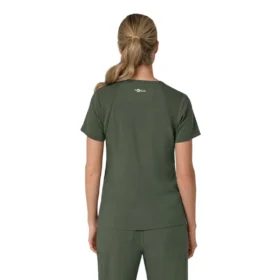 Γυναικείο μπλουζάκι εργασίας Force Cross-Flex με V-Neck και ελαστικά πάνελ