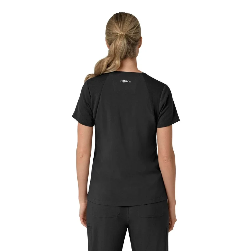 Γυναικείο μπλουζάκι εργασίας Force Cross-Flex με V-Neck και ελαστικά πάνελ