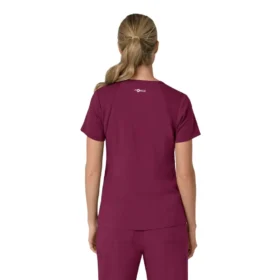 Γυναικείο μπλουζάκι εργασίας Force Cross-Flex με V-Neck και ελαστικά πάνελ