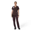 Γυναικείο μπλουζάκι εργασίας Force Cross-Flex με V-Neck και ελαστικά πάνελ