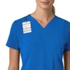 Γυναικείο μπλουζάκι εργασίας Force Cross-Flex με V-Neck και ελαστικά πάνελ