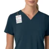 Γυναικείο μπλουζάκι εργασίας Force Cross-Flex με V-Neck και ελαστικά πάνελ