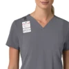 Γυναικείο μπλουζάκι εργασίας Force Cross-Flex με V-Neck και ελαστικά πάνελ