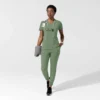 Γυναικείο μπλουζάκι εργασίας Force Cross-Flex με V-Neck και ελαστικά πάνελ