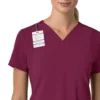 Γυναικείο μπλουζάκι εργασίας Force Cross-Flex με V-Neck και ελαστικά πάνελ