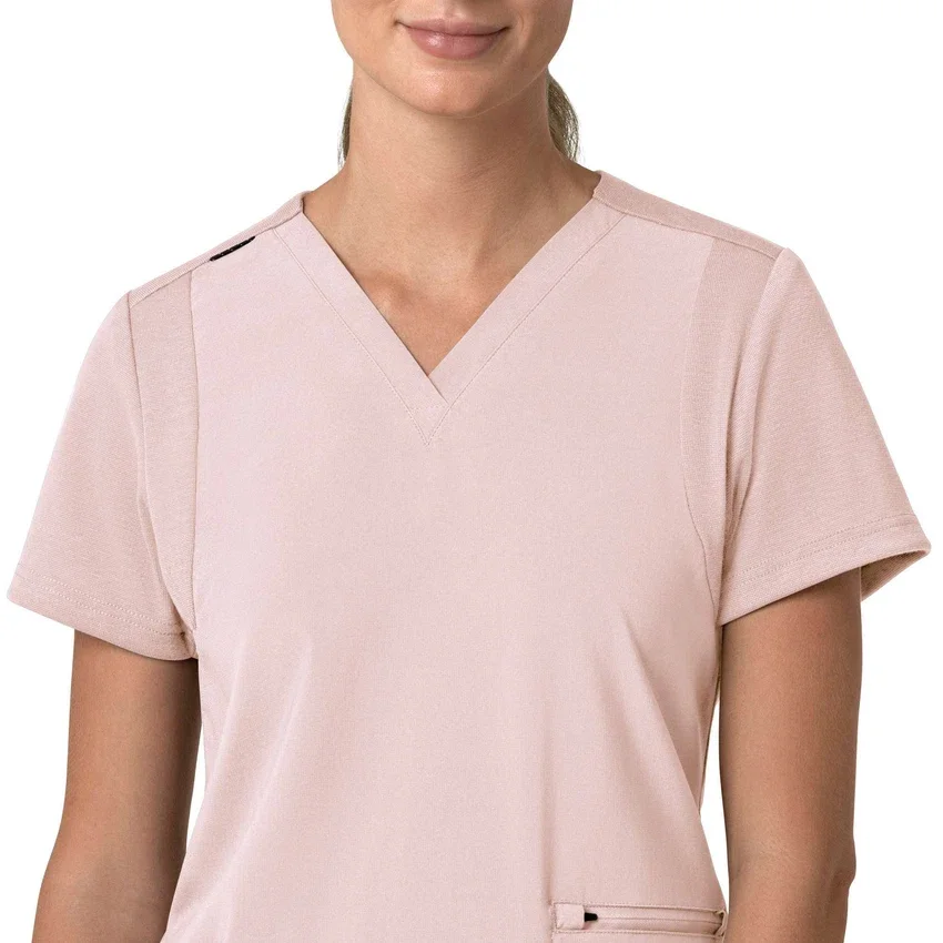 Γυναικείο μπλουζάκι εργασίας Force Cross-Flex με V-Neck και ελαστικά πάνελ