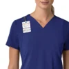 Γυναικείο μπλουζάκι εργασίας Force Cross-Flex με V-Neck και ελαστικά πάνελ