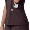 Γυναικείο μπλουζάκι εργασίας Force Cross-Flex με V-Neck και ελαστικά πάνελ