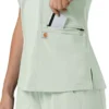 Γυναικείο μπλουζάκι εργασίας Force Cross-Flex με V-Neck και ελαστικά πάνελ