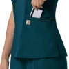 Γυναικείο μπλουζάκι εργασίας Force Cross-Flex με V-Neck και ελαστικά πάνελ