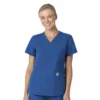 Γυναικείο μπλουζάκι εργασίας Force Essentials με V-neck