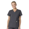 Γυναικείο μπλουζάκι εργασίας Force Essentials με V-neck