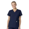 Γυναικείο μπλουζάκι εργασίας Force Essentials με V-neck