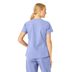 Γυναικείο μπλουζάκι εργασίας Force Essentials με V-neck