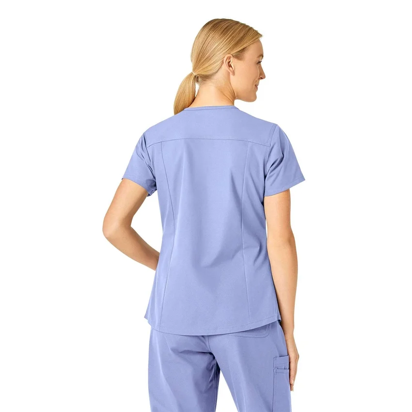Γυναικείο μπλουζάκι εργασίας Force Essentials με V-neck