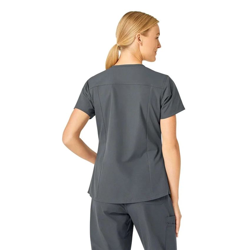 Γυναικείο μπλουζάκι εργασίας Force Essentials με V-neck