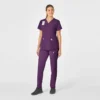 Γυναικείο μπλουζάκι εργασίας Force Essentials με V-neck