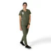 Γυναικείο μπλουζάκι εργασίας Force Essentials με V-neck