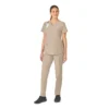 Γυναικείο μπλουζάκι εργασίας Force Essentials με V-neck