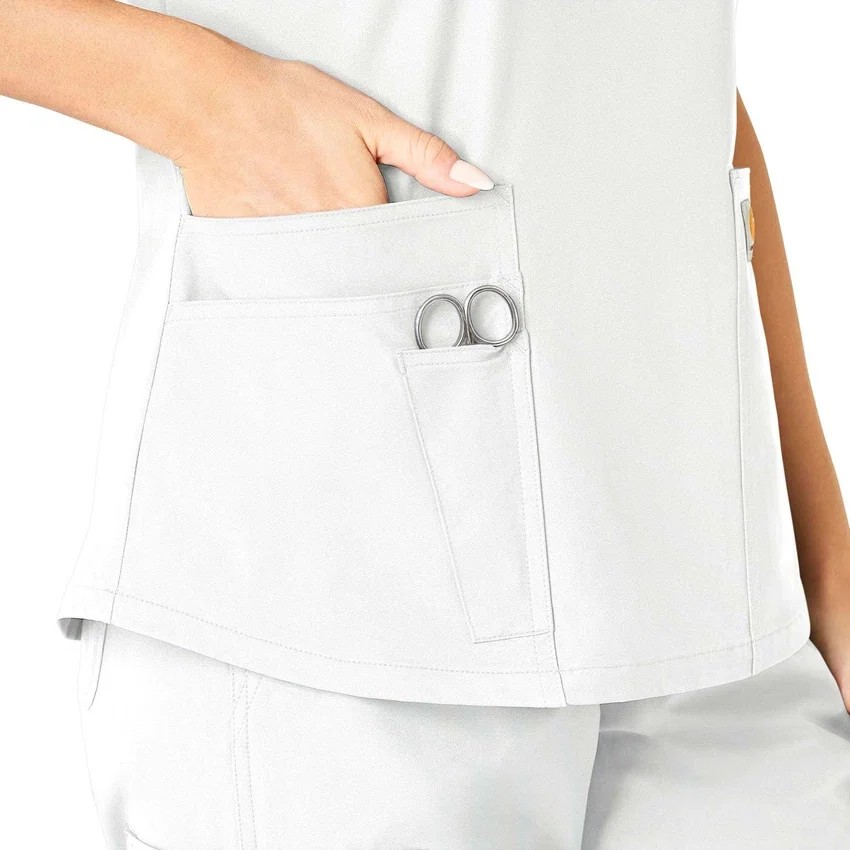 Γυναικείο μπλουζάκι εργασίας Force Essentials με V-neck