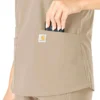 Γυναικείο μπλουζάκι εργασίας Force Essentials με V-neck
