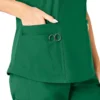 Γυναικείο μπλουζάκι εργασίας Force Essentials με V-neck