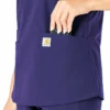 Γυναικείο μπλουζάκι εργασίας Force Essentials με V-neck