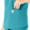 Γυναικείο μπλουζάκι εργασίας Force Essentials με V-neck