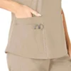 Γυναικείο μπλουζάκι εργασίας Force Essentials με V-neck